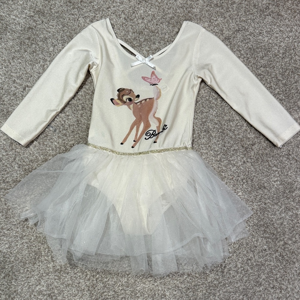 Disney Cream Bambi Dance One Piece